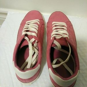 Old Navy pink suede size 6 shoes